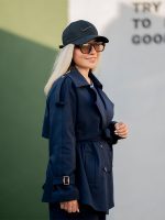 بارانی سورمه ای زنانه